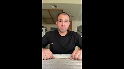 My letter from President Donald Trump