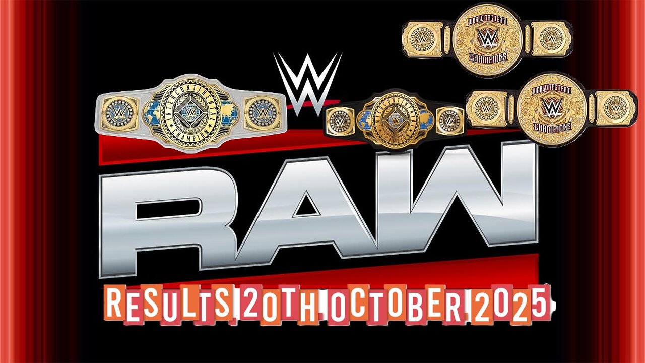 WWE Raw Results 20th October 2025