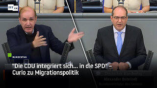 "Die CDU integriert sich … in die SPD" – Curio zu Migrationspolitik