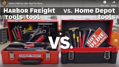 Harbor Freight Tools vs Home Depot Tools: Which One is Worth Your Money?