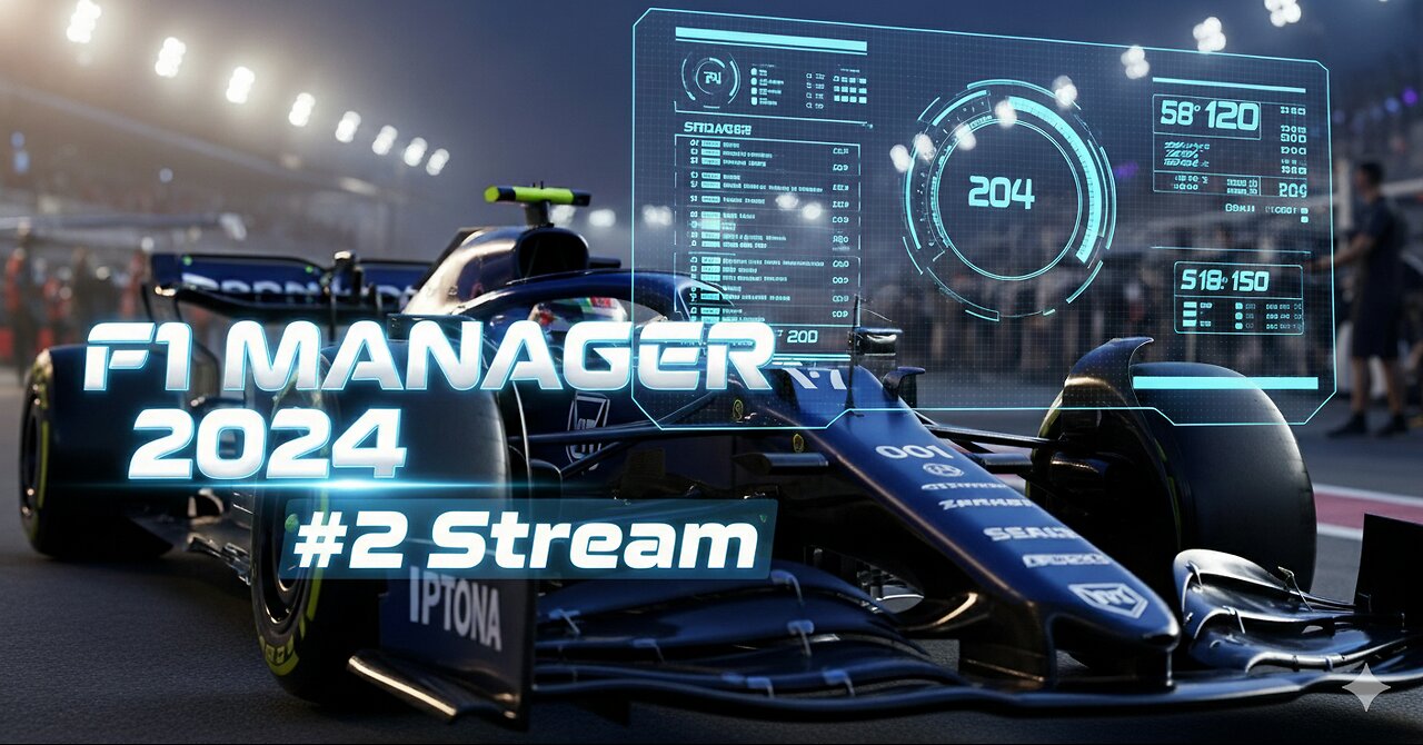 F1 manager #2 stream in a while.