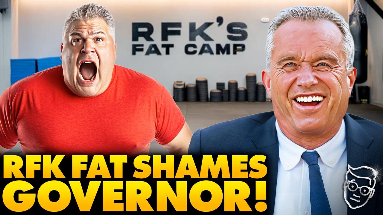 RFK Jr. Fat Shames Governor LIVE To His FACE: 'I'm Putting You in Fat Camp - We're Doing Weigh-Ins'