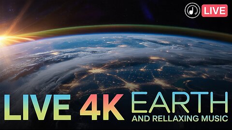 4K WATCH LIVE NOW from Space! International Space Station Views