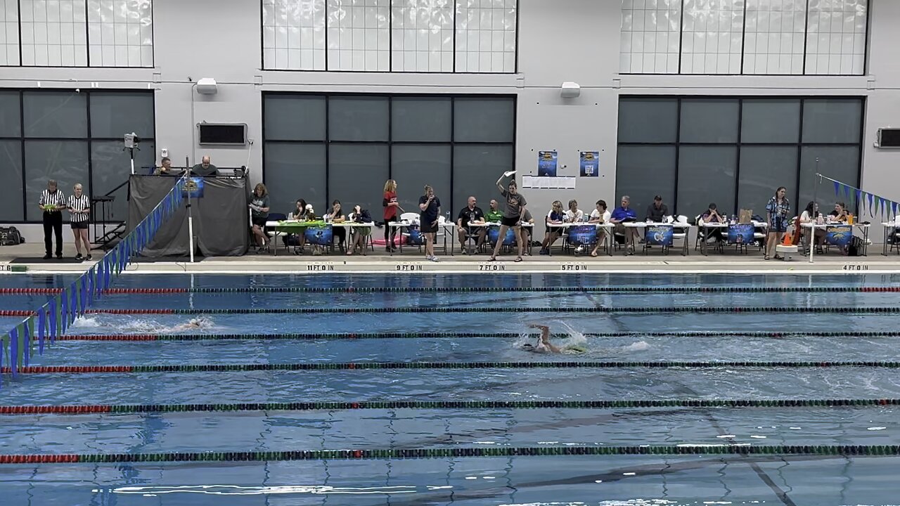 League Finals 400 freestyle relay 1st place