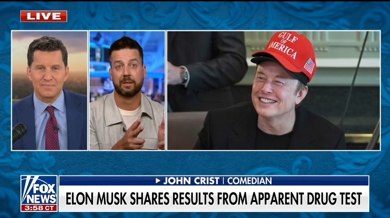 John Crist Jokes: Elon Musk’s Drug Test? We Want Him on Something!
