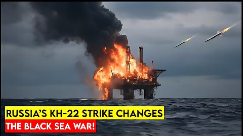 Black Sea Shock Strike—Russia Hits Ukraine’s Secret Rig Base with Mach 4 Cruise Missile!