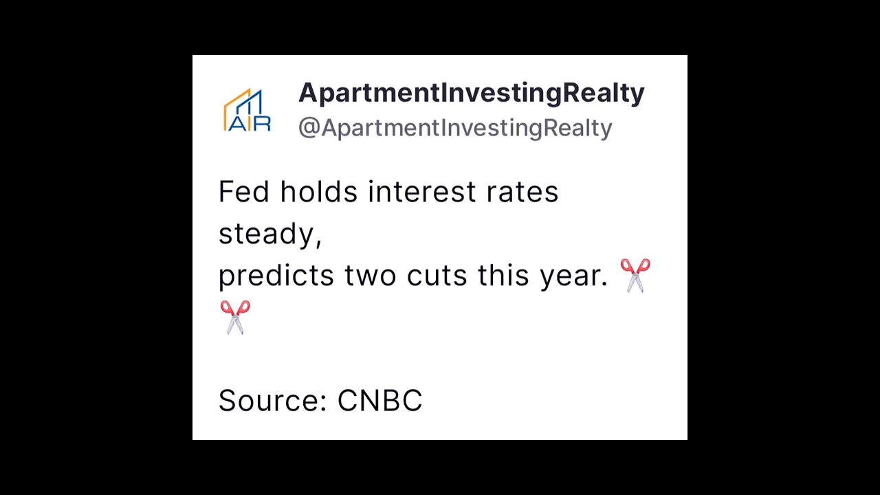 Should Fed Cut ✂️ Rates❓️
