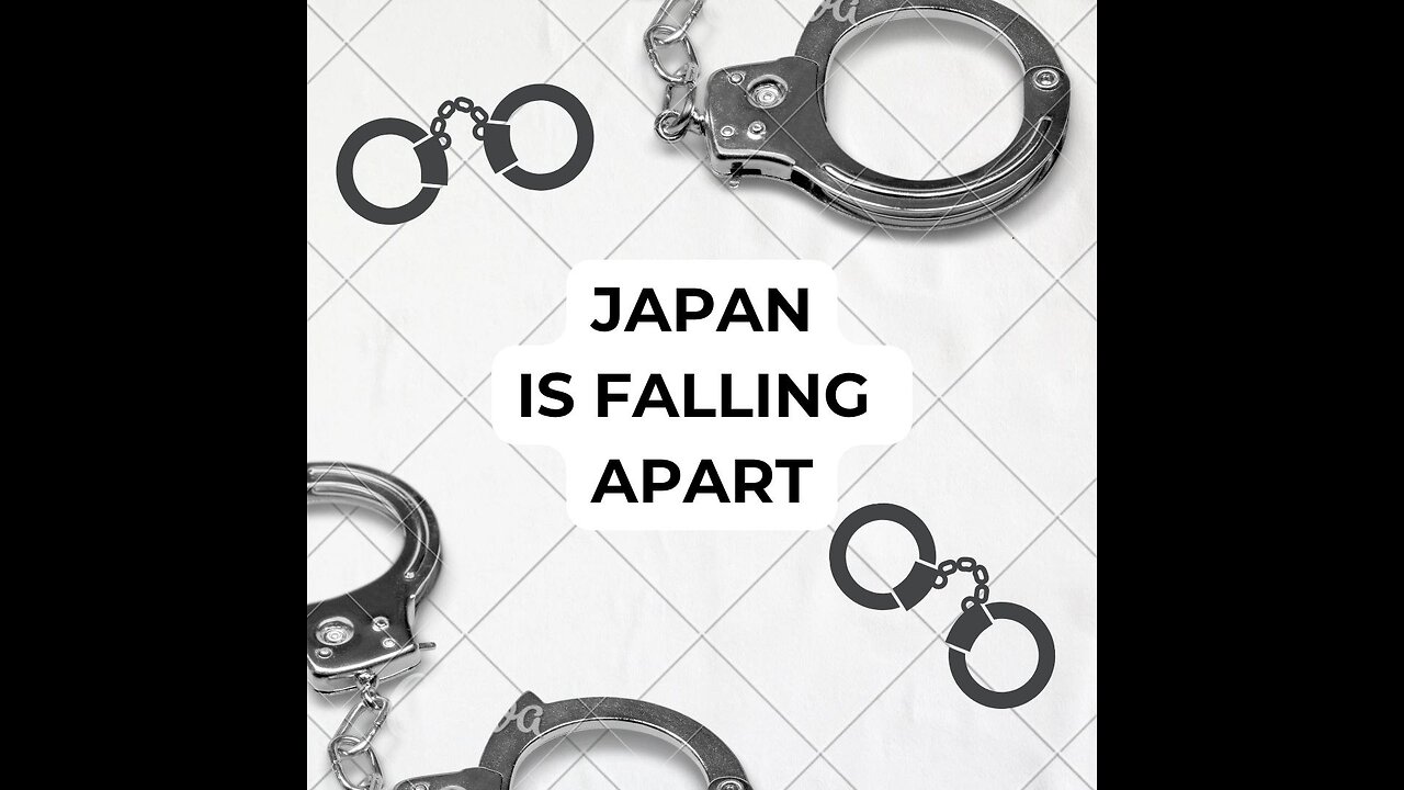 Japan is falling apart and behind bars is the best option!