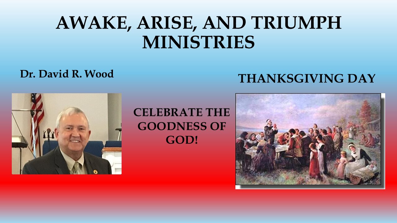 GIVE THANKS - THANKSGIVING DAY