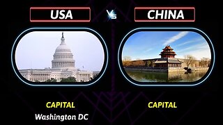 USA vs China Military Power 2025