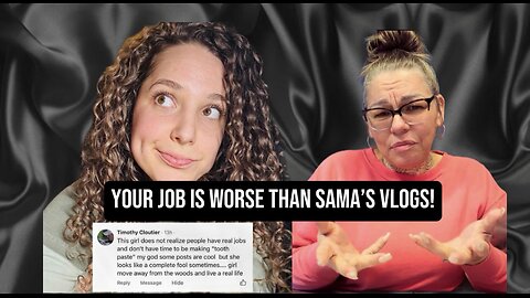 📍 Respond To Sama Louisaa’s Post Regarding To A Job As Vlogger 😬 #ASL #deaf #realtalk