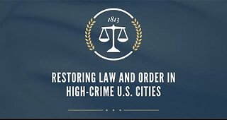 Restoring Law and Order in High-Crime U.S. Cities