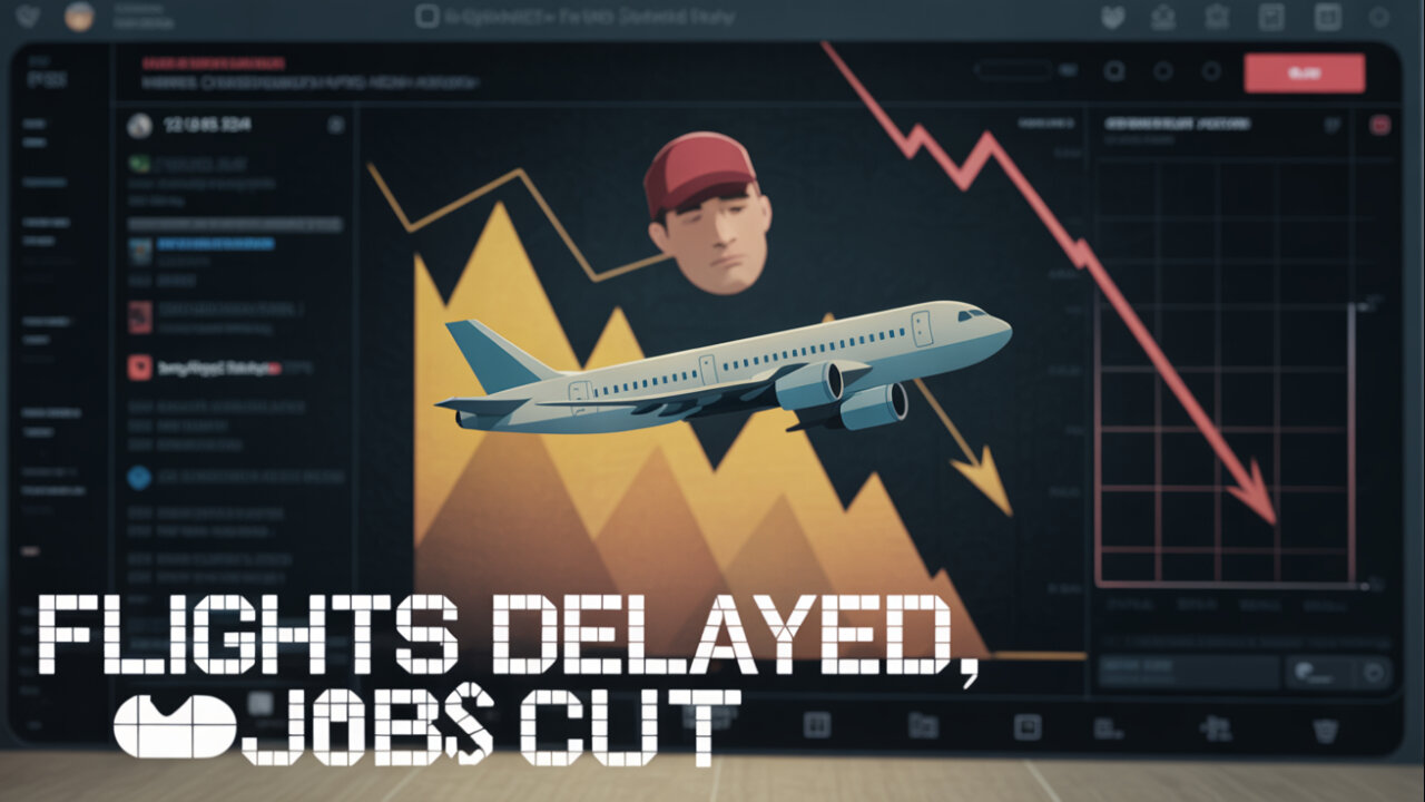 Flights are being delayed and Jobs are Being CUT!