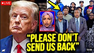 Minnesota Somalis just SURRENDERED — Ilhan Omar PANICS as Trump Begins SENDING THEM BACK!!!