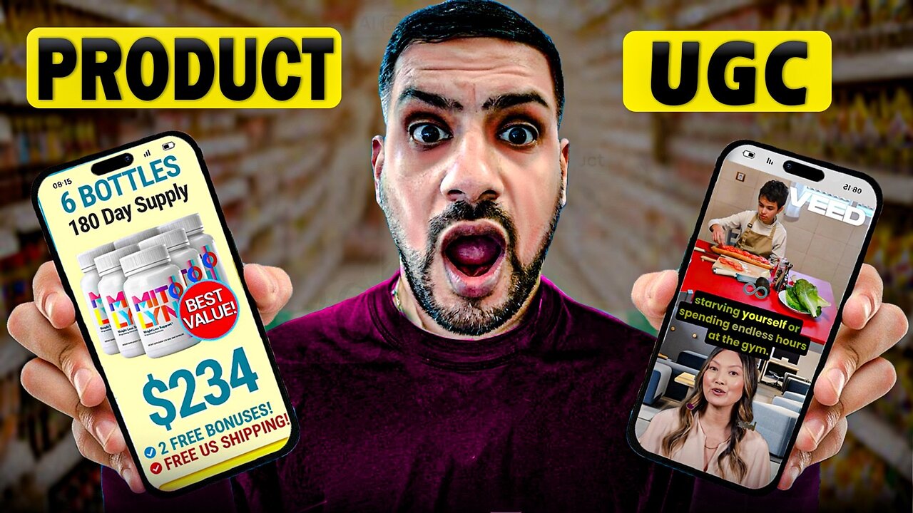 Create Free UGC Ads For ClickBank & Earn $12K+/Month with Affiliate marketing