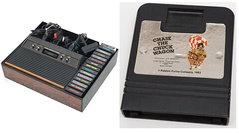 Atari 2600 - Chase the Chuck Wagon
