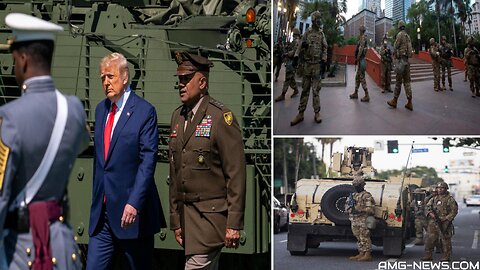 PILNE! KOD ZIELONY: TRUMP ROZMIESZCZA GWARDIĘ NARODOWĄ W LOS ANGELES – TRWA OPERACJA...