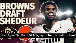 Shedeur Sanders Being Drafted In The 5th Round Because Of Race! Let's Debate!