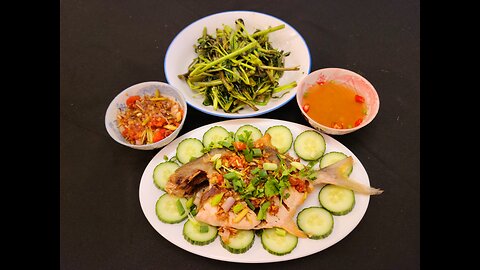 Cá Chim Vây Vàng Chiên Kiểu Việt Nam (KETO-STYLE)