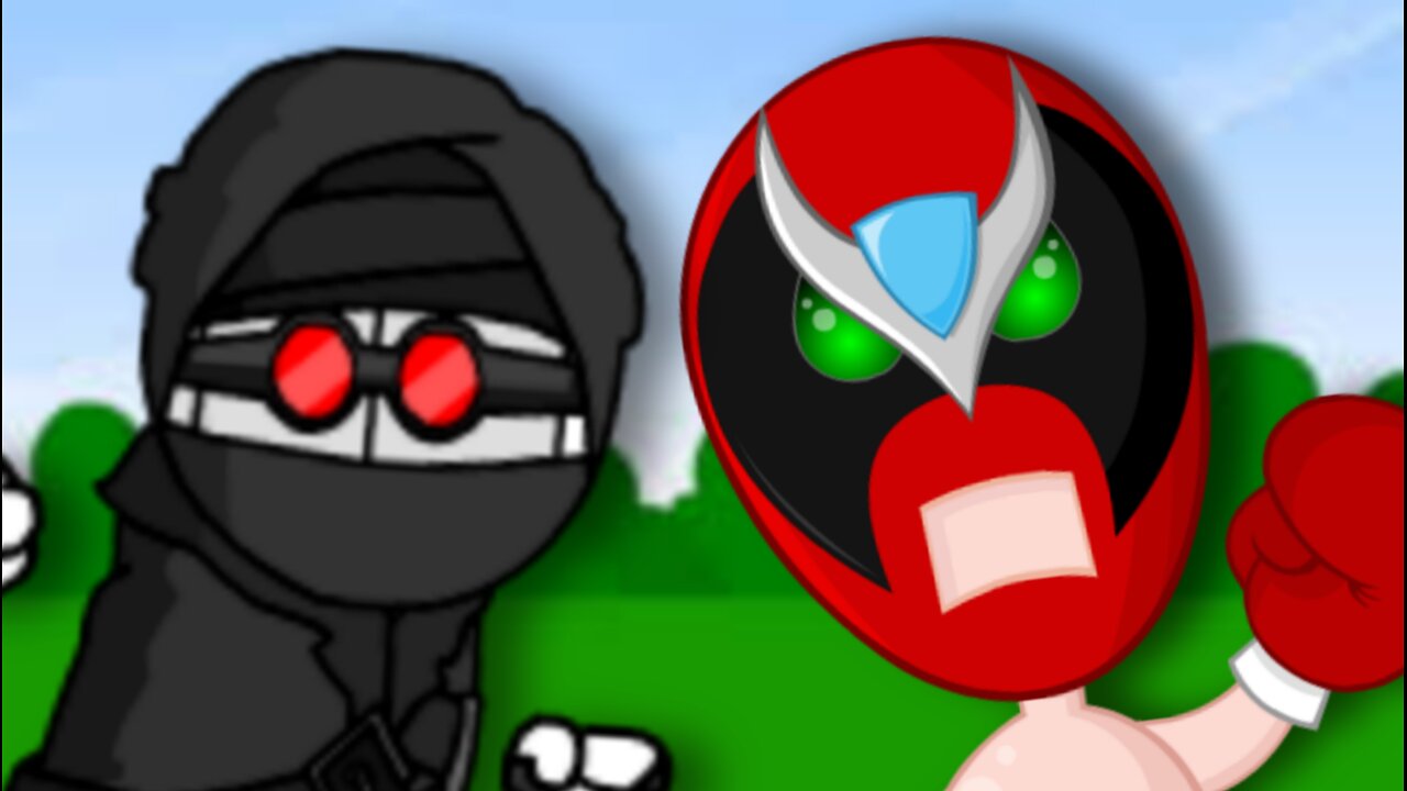 Hank vs Strong Bad. Epic Rap Battles of Everything
