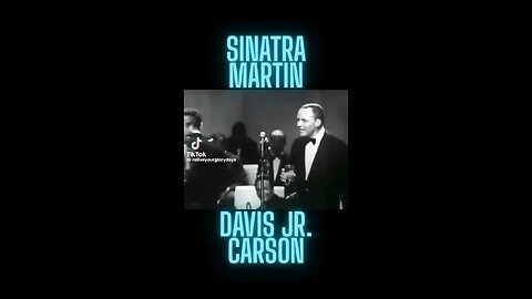 Samie, Sinatra and Martin at their best