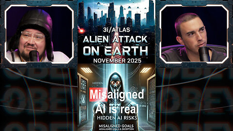 ⚠️Is 3i Atlas Interstellar ALIEN Object a GUISE to BLAME Misaligned A.i.?⚠️