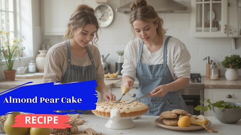 How to Bake a Moist Almond Pear Cake – Step-by-Step Recipe Inside
