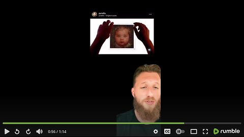 This guy used sound and light and a child appeared