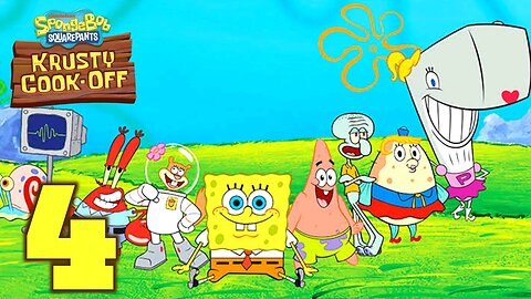 Spongebob Krusty Cook Off - Gameplay Walkthrough | Kamal Gameplay | Part 4 (Android, iOS)