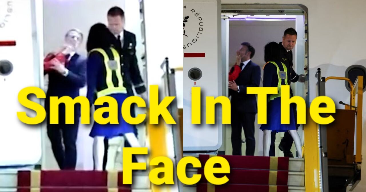 Macron’s Wife Smacks Him & The Whole World Saw It in Real Time