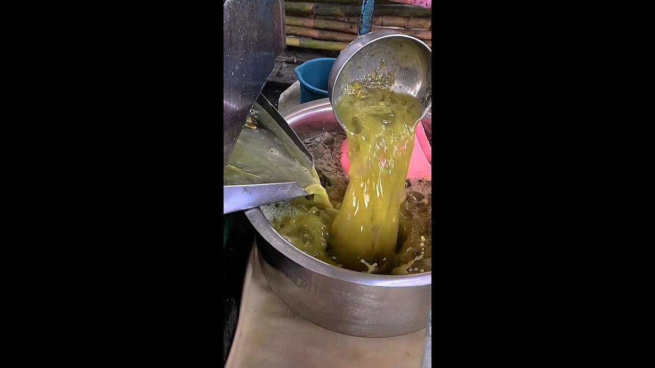 Extracting Sweet Juice from Sugarcane