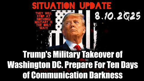 Siu 8.10.25. Prepare For Ten Days of Communication Darkness