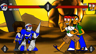 MUGEN - Quetzalcoatl_88's MUGEN Chars - Zinc & Huey Freeman vs. Juan & Pepito - Download
