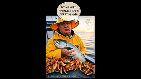 President Trump will save America's Fishing Industry.