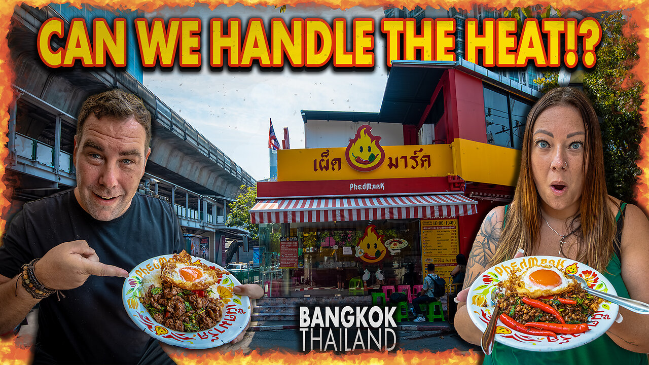 EXTREME SPICE CHALLENGE at Mark Wiens' Phed Mark Restaurant in Bangkok