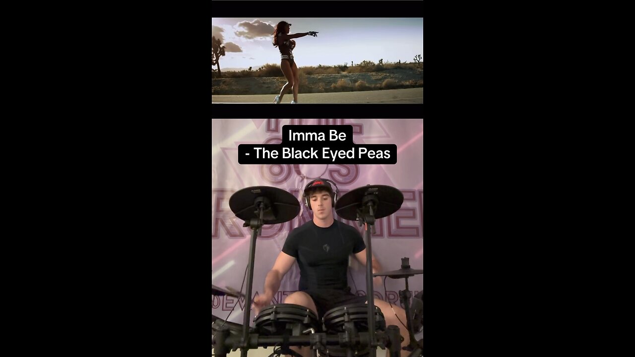 Imma Be - The Black Eyed Peas Drum Cover