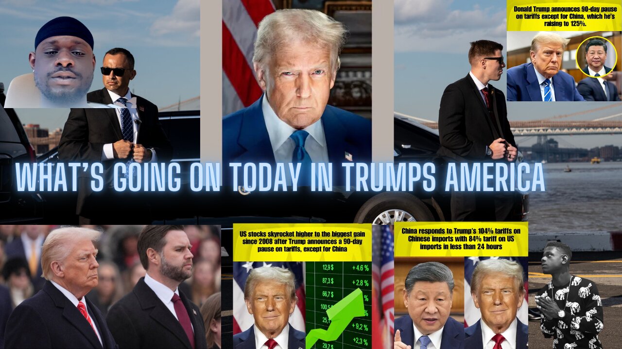 What's Going On In Donald Trump's America ?Stock Market Hits Record High Amid Trade War Escalation!