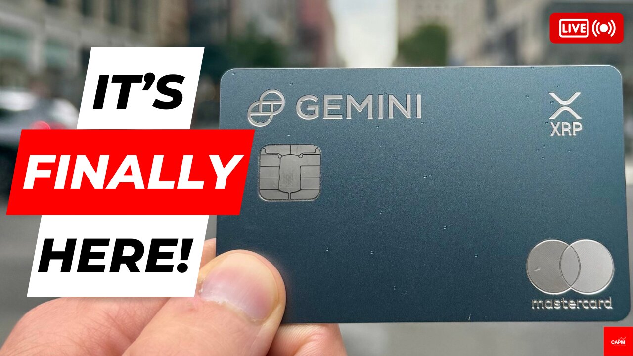 XRP Gemini Card is LIVE: Step-by-Step Guide to Apply & MAXIMIZE Rewards (4% Back)