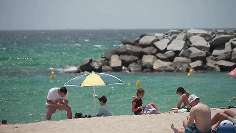 Barcelona's beaches shrinking due to climate change