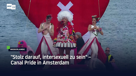 "Stolz darauf, intersexuell zu sein" – Canal Pride in Amsterdam