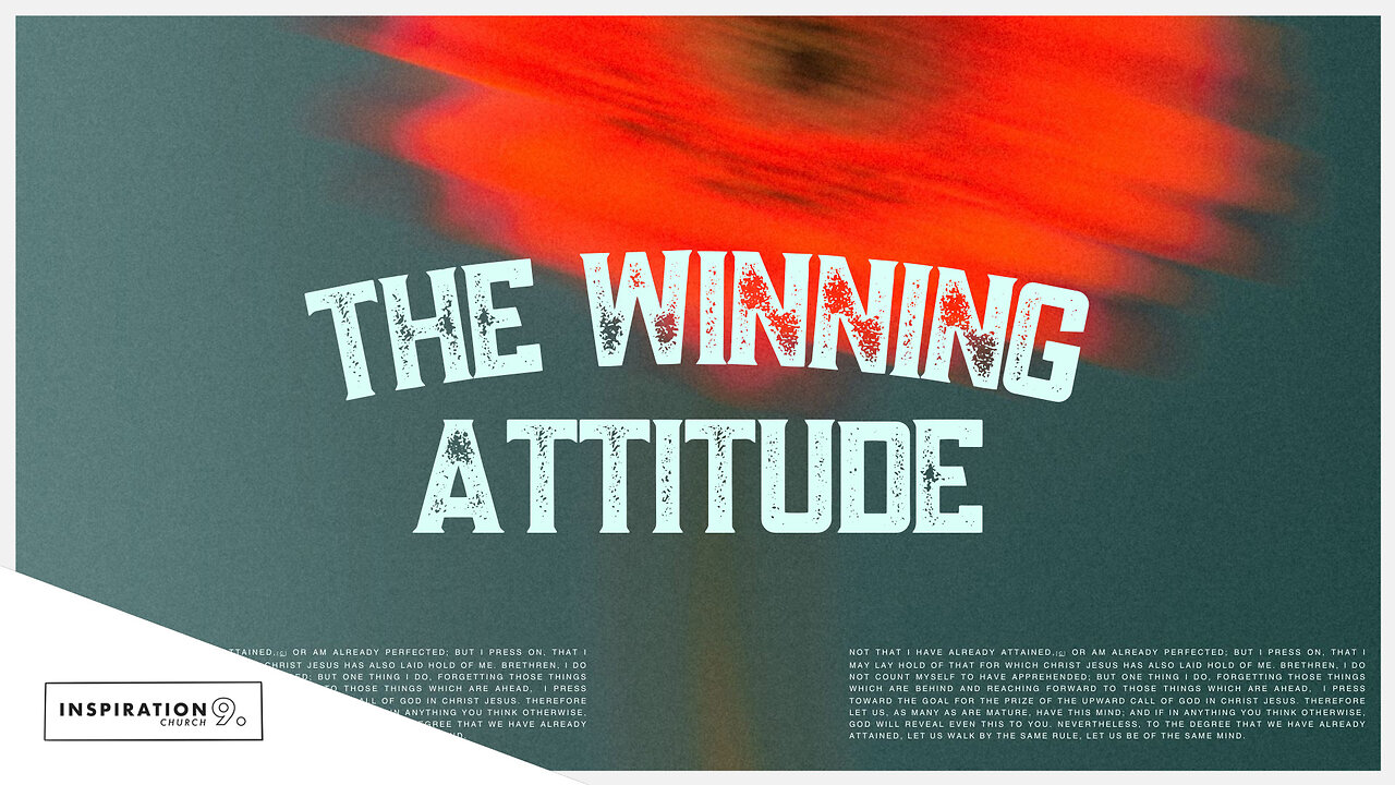 The Winning Attitude // April 27, 2025