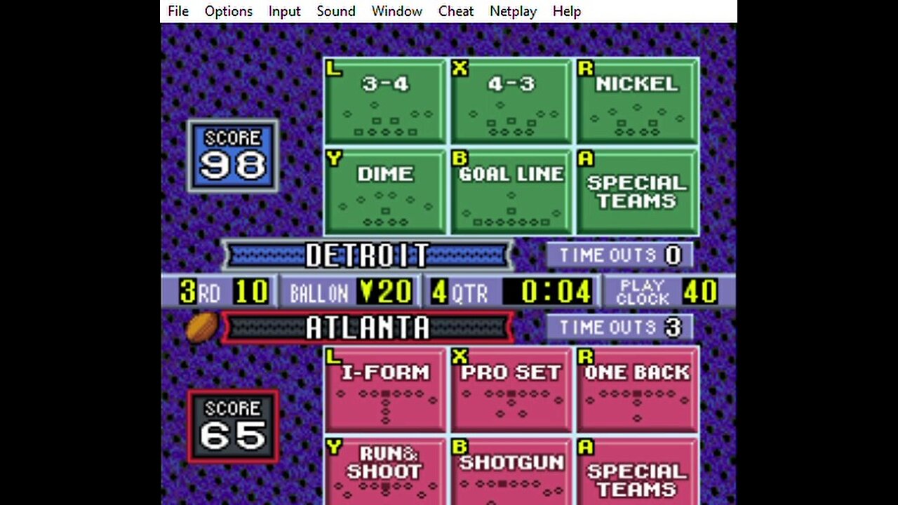 Snes rom Sterling Sharpe Football