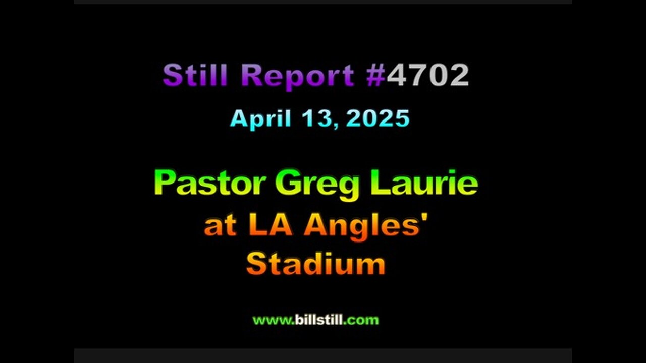 Pastor Greg Laurie at LA Angels' Stadium, 4702