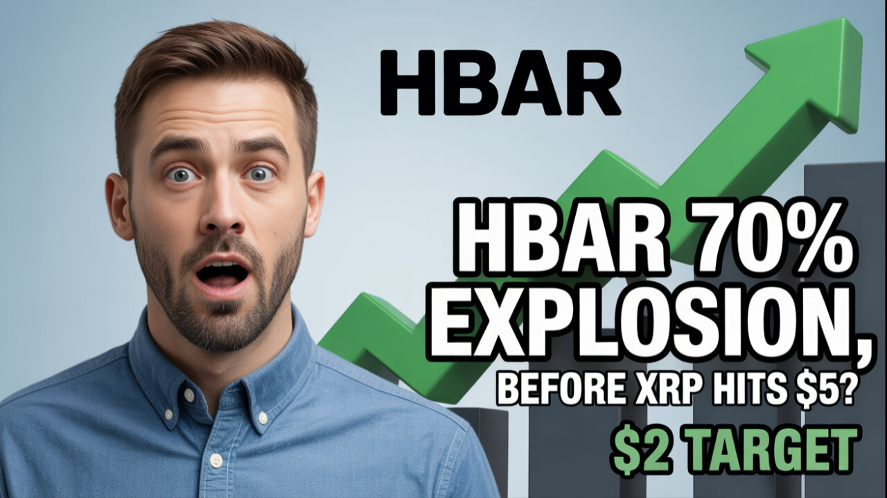 HBAR EXPLODES 70% - Enterprise Adoption Could Send It to $2 (XRP Comparison)