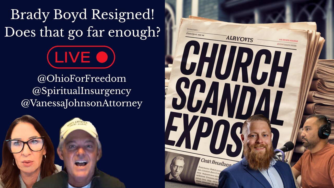 BRADY BOYD RESIGNS: DOES THAT GO FAR ENOUGH?