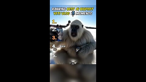 Ranking Best AI Bigfoot Yeti Vlog Moments