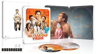 The 40-Year-Old Virgin [Limited Edition Steelbook 4K UHD + Blu-ray + Digital]