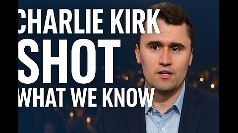 "Charlie Kirk Fatally Shot at Utah University – Full Update"