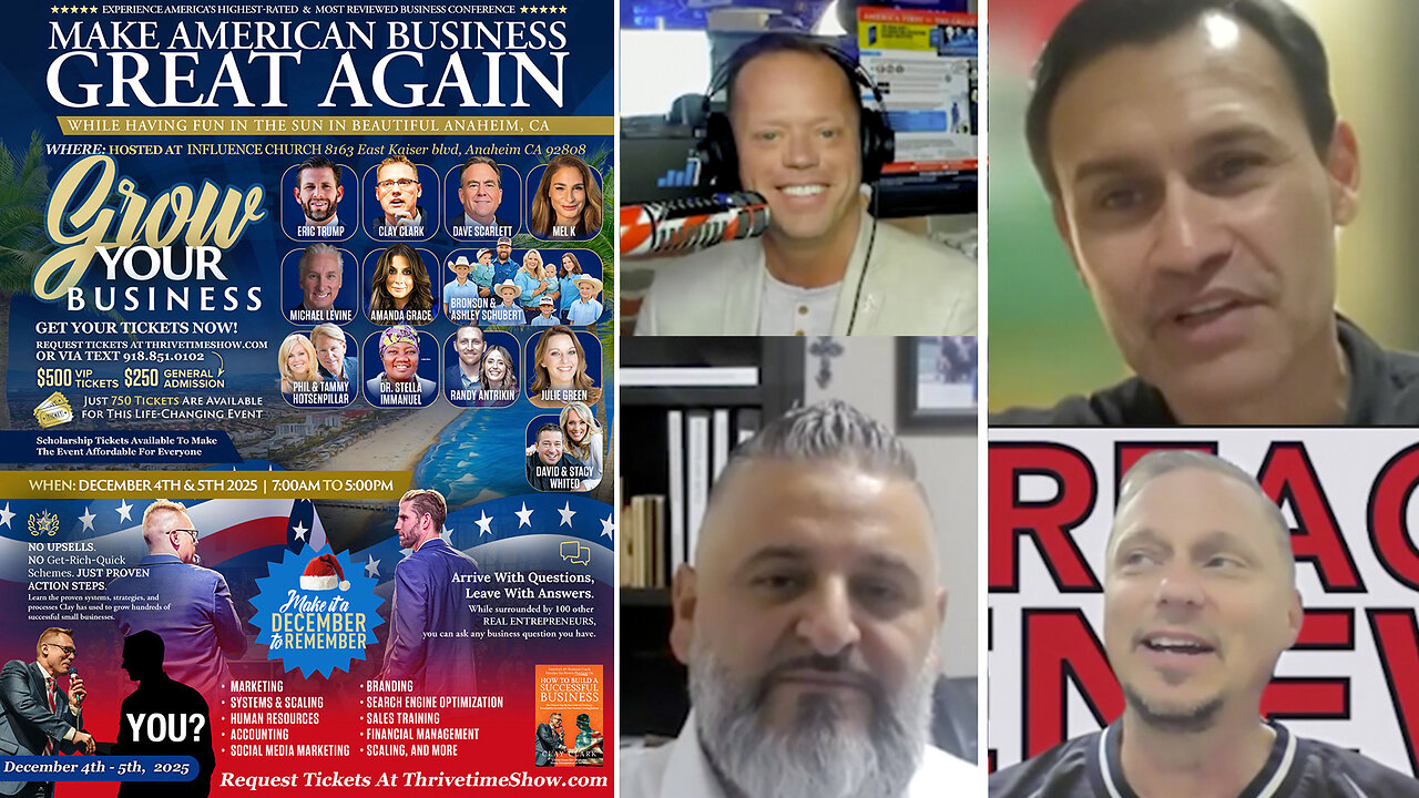 Clay Clark Client Success Stories | The System Works If You Work + 7 Clay Clark Client Success Stories + 1,200% Lead Increase of ShawHomes.com & Join Eric Trump At Clay Clark's Dec. 4-5 ThrivetimeShow Business Conf