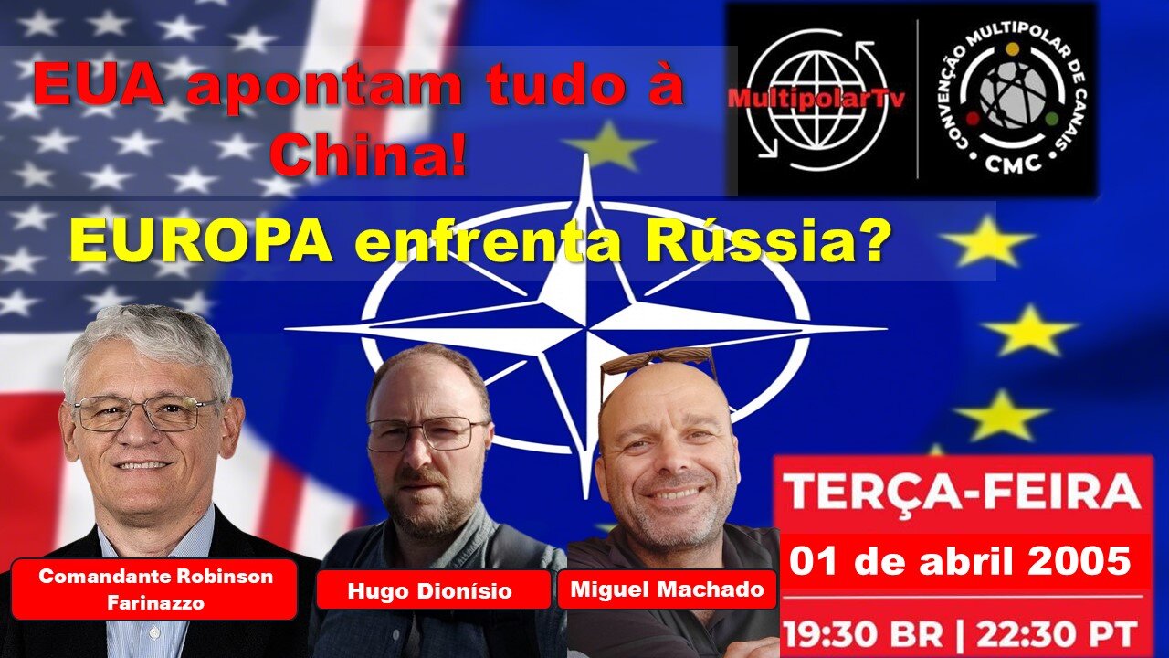 EUA APONTAM À CHINA E DEIXAM EUROPA ÀS AVESSAS COM A RÚSSIA